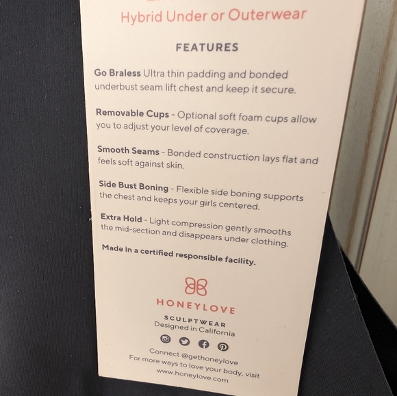 Honeylove Liftwell Tank - Picture 3 of 7